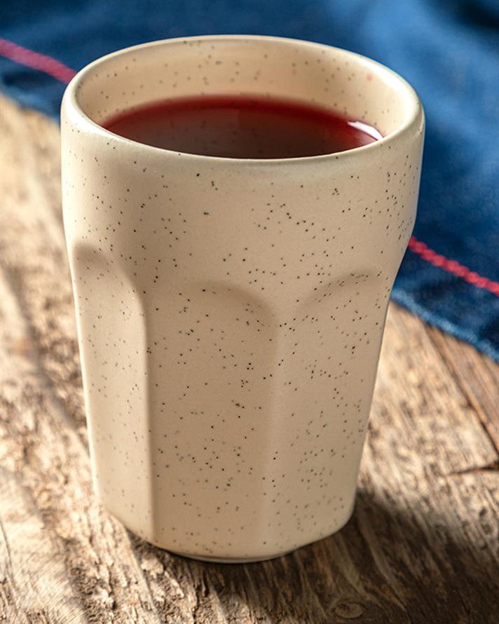 Mira Ceramică Pahar 225 ml Crem.