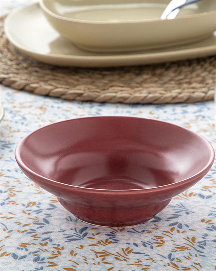 Miraca Ceramic Bowl 14 cm Red