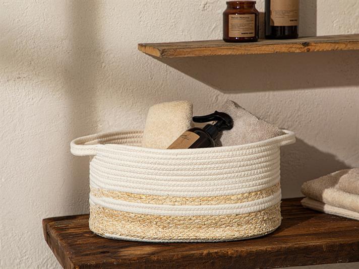 Miranda Coș , 35*28*18 Cm, Argintiu