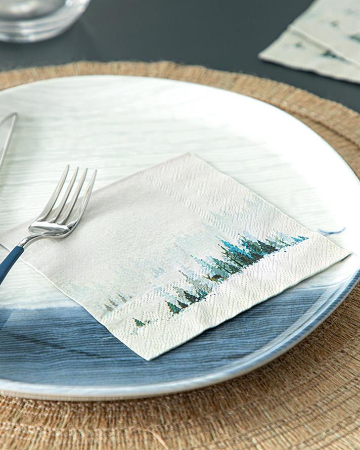 Mist Mountain #  Cu 20 25x25 cm Burgundia-gri