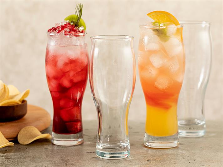 Mystery Glass 2 Set Beer Glass 600 ml Transparent