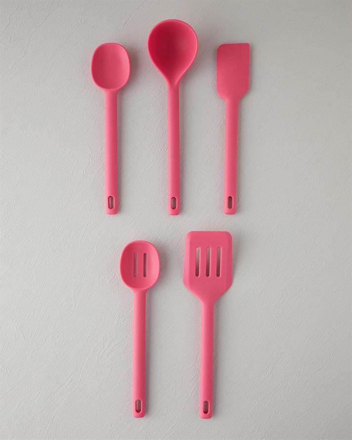 Silicone 5 pcs Pink