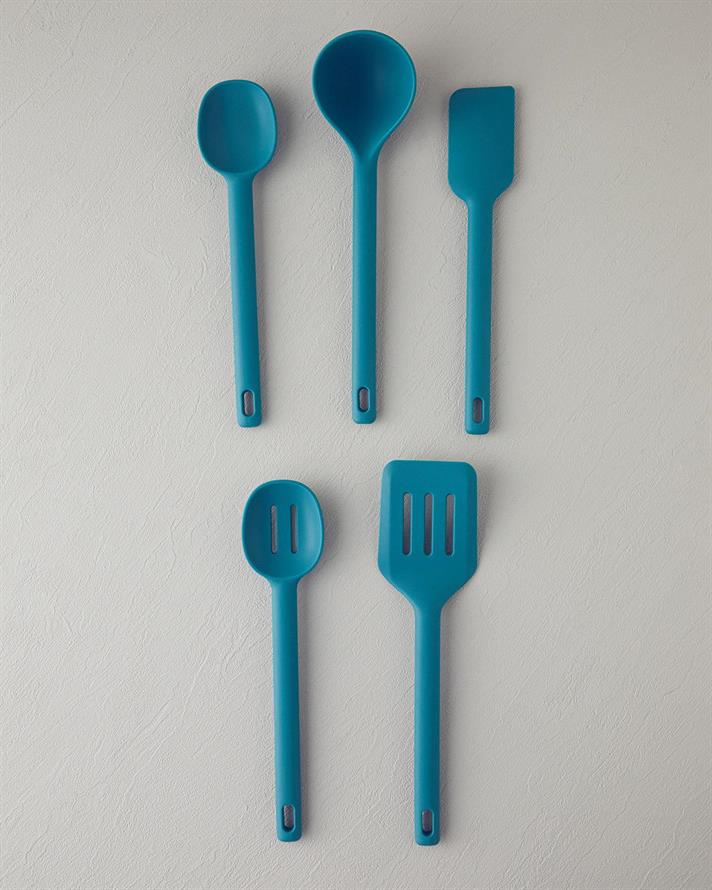 Silicone 5 pcs Blue