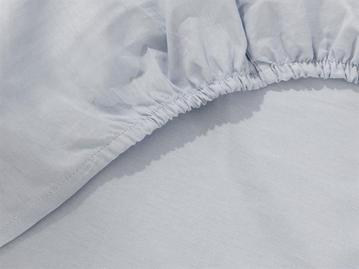moale Cu Bumbac Cearșaf Cu Elastic Bebe 70x140 cm Albastru