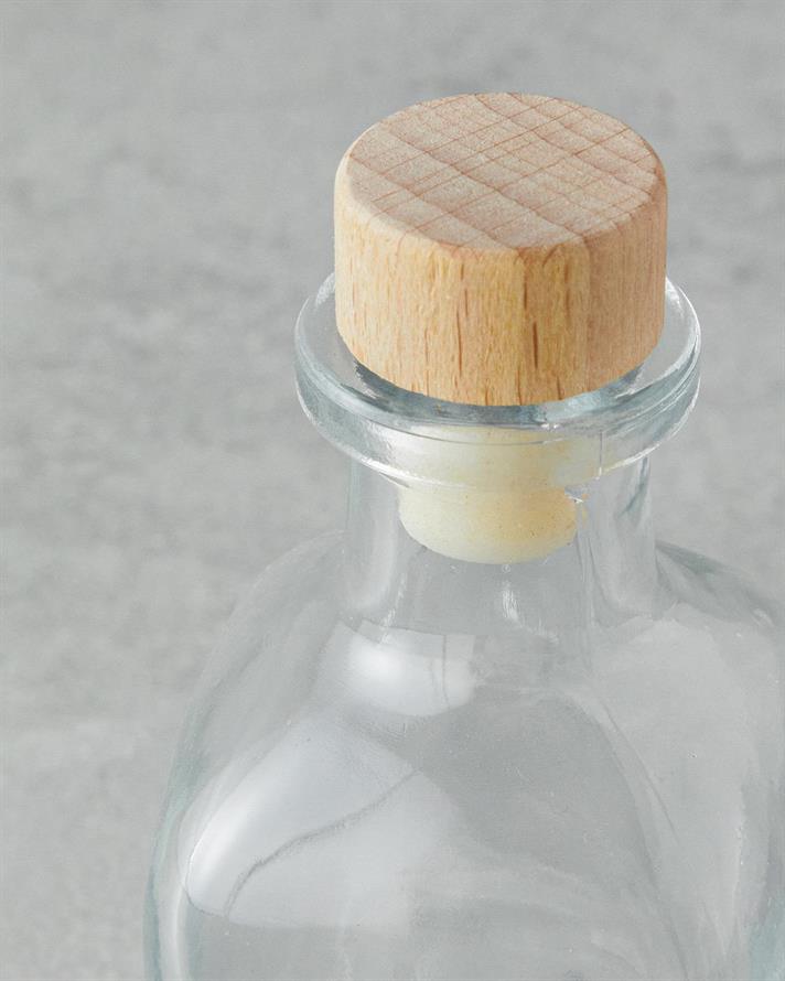 Sticlă Set 5 Recipient Pentru Condimente 100 Ml Transparent