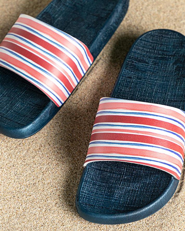 Modern Lines Papuci De Plajă Damă, 36, Gri-Verde