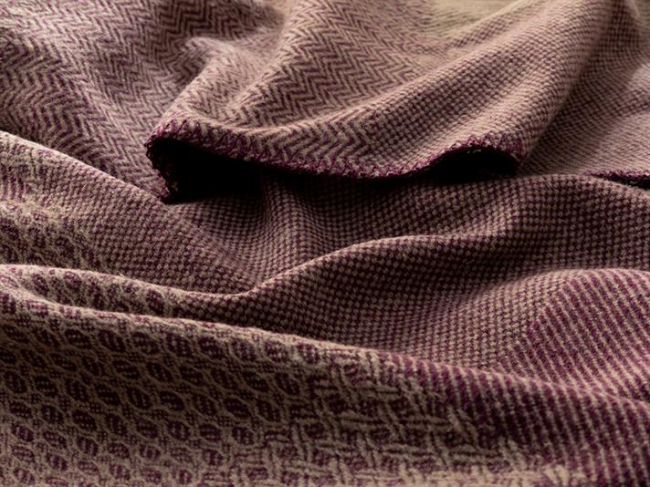 Modern Patch Cu Bumbac Single Pătură 150x200 cm Violet