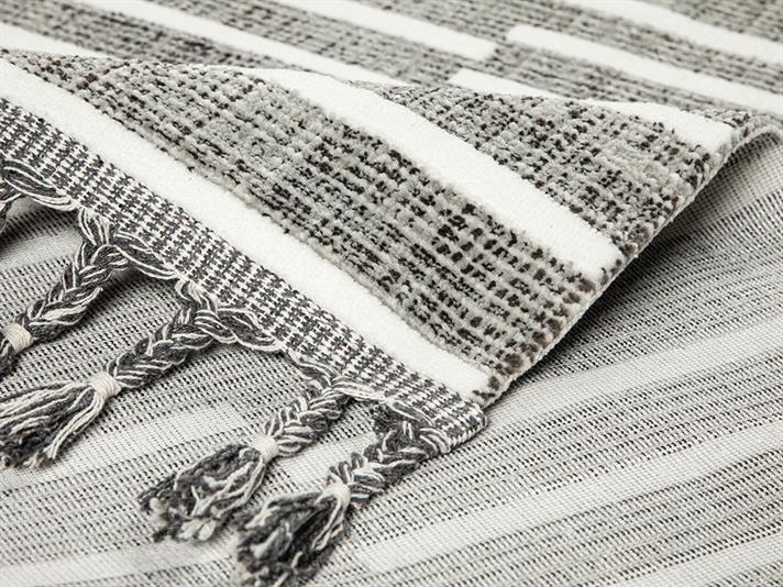 Modest Line Țesut Covor 80*150 Cm Gri.