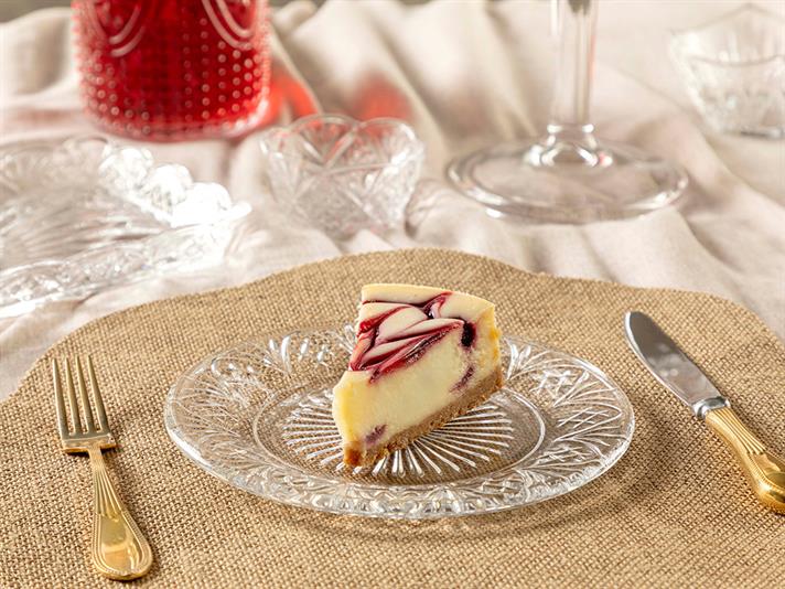 Molto Glass Cake Plate 19 cm Transparent