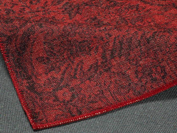 Covor decorativ, Montglam Carolina, 116x180cm, poliester, roșu