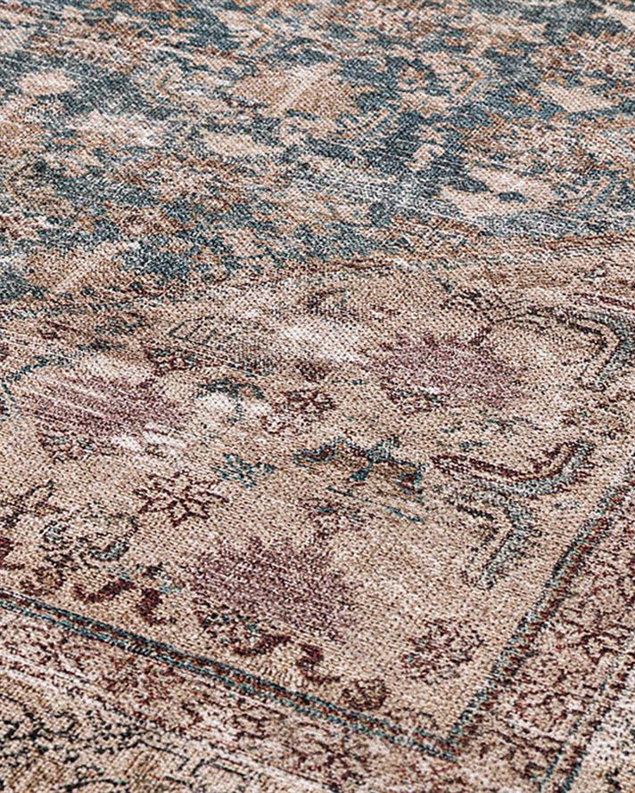 Montglam Mansion Covor Decorativ, Chenille Țesute, 77,5*150 Cm, Ivory