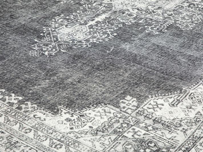 Montglam Misty Chenille Țesute Covor Decorativ 190x290 cm Gri-Antracit