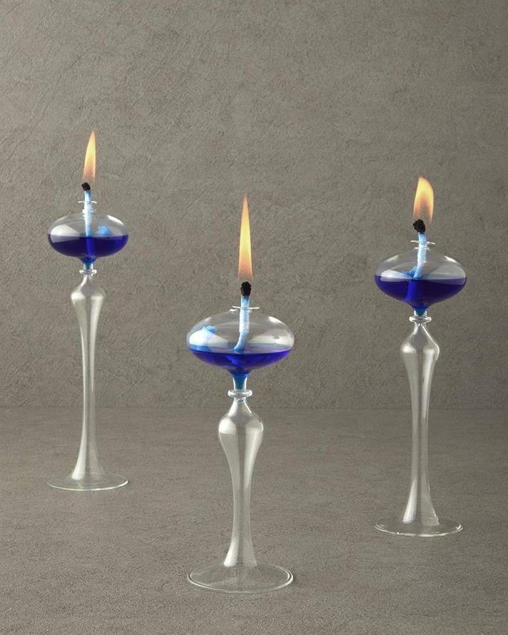 Moonlight Glass 3 Set 8x20 cm Transparent