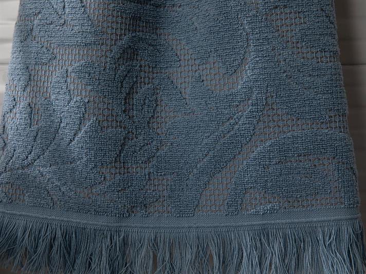 Morris Pes Jacquard Prosop De Față 50x80 cm Indigo.