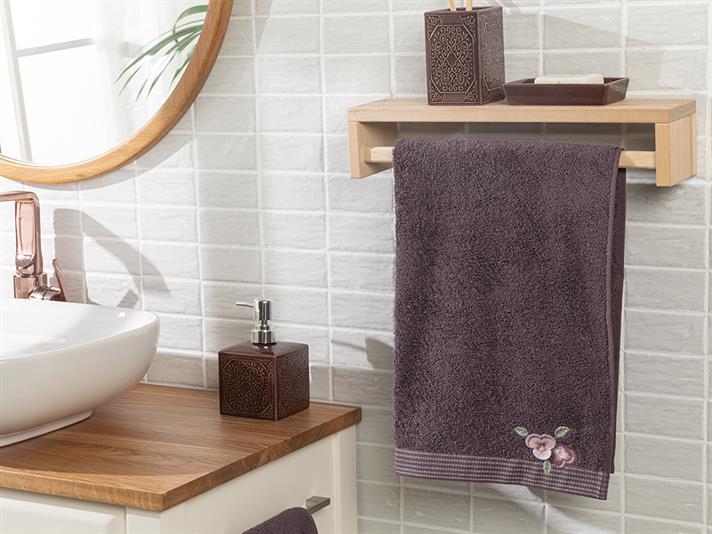 mov Brodat Prosop De Față 50x80 cm mov