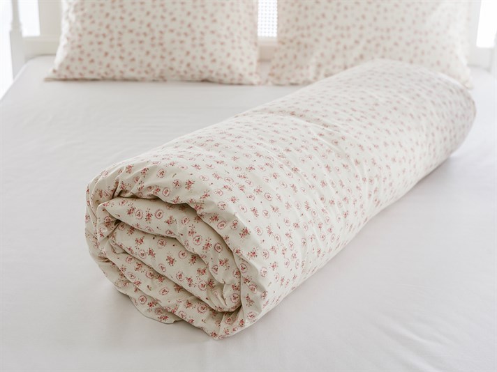Moya Cu Bumbac Double Lenjerie De Pat 200x220 cm Roz