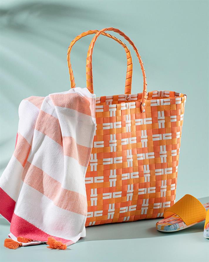 Multi Colors Geantă , 34*14*32 Cm, Roz-Blue-Verde