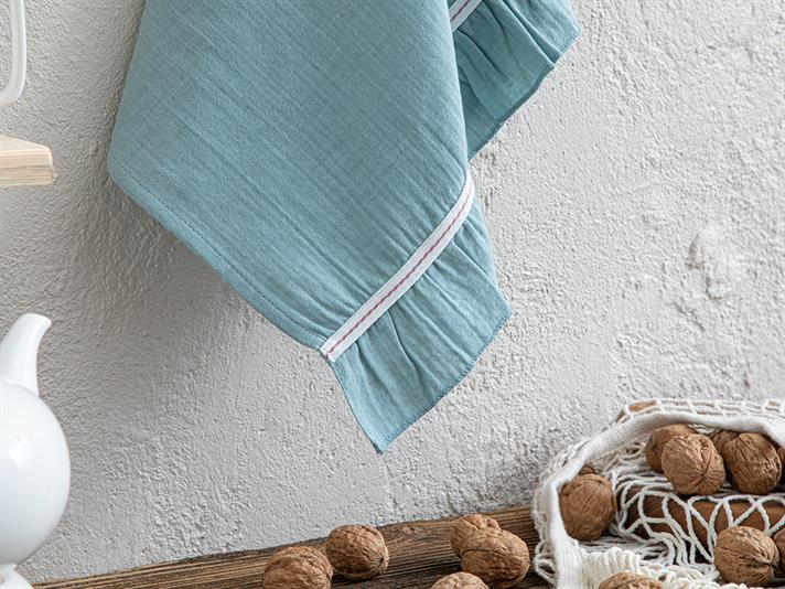 Mussola Cotton Drying Cloth 40x60 cm Blue