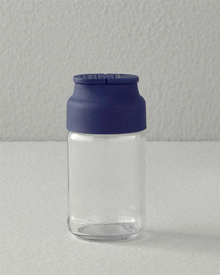 Natalie Sticlă Set Condimente 105 ml Bleumarin