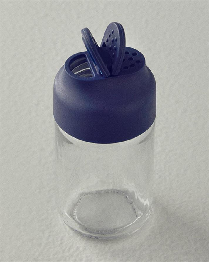 Natalie Sticlă Set Condimente 105 ml Bleumarin