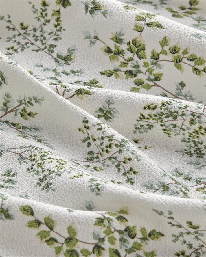 Natur Imprimat King Size Set Pătură De Vară 240x220 cm Verde