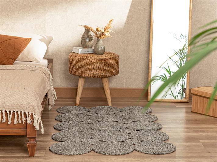 Natură Iută 120*180 Cm Gri.