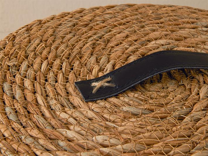 Cutie de depozitare, Natura Stripe, rachita, 32x16 cm, natural