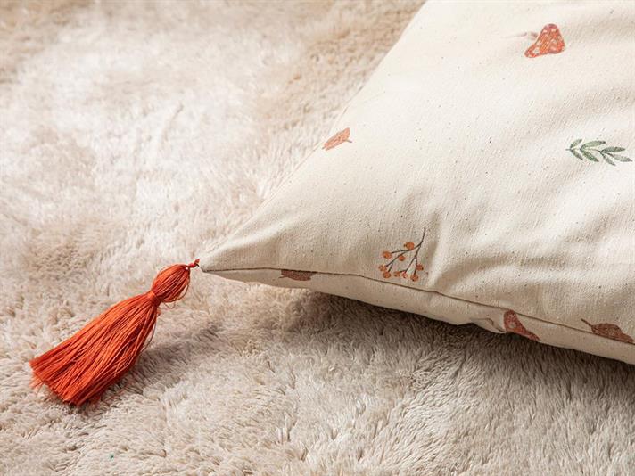 Natural Cu Bumbac Cu Umplutură Pernă Podea 60x120 cm Bej