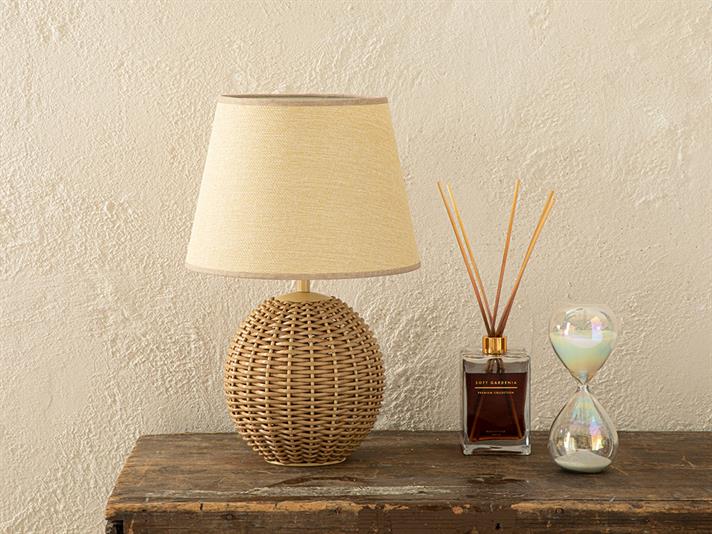 Natural Lampă De Masă , 28*43 Cm, Albastru-Beige