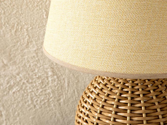 Natural Lampă De Masă , 28*43 Cm, Albastru-Beige