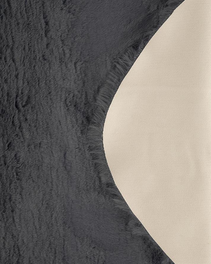 Nebula Acrilic Covor Din Blană 90x60 cm Antracit