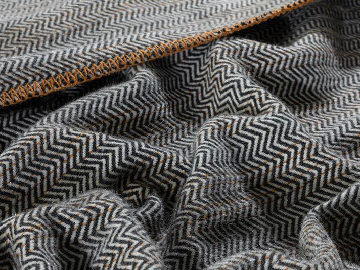 Neostriped Bumbac Dublu Pătură 200*220 Cm Antracit