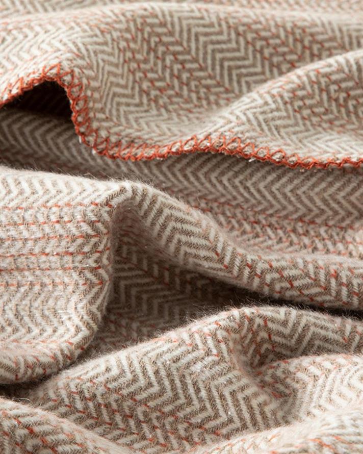 Neostriped Cu Bumbac Single Pătură 150x200 cm Bej