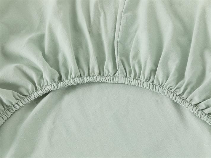 Nervure  Jacquard În Relief Double Set Lenjerie De Pat 200x220 cm Seledon