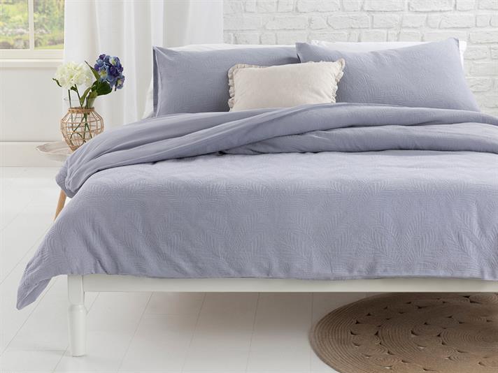 Nervure  Jacquard În Relief King Size Set Lenjerie De Pat 240x220 cm Liliachiu Cețos