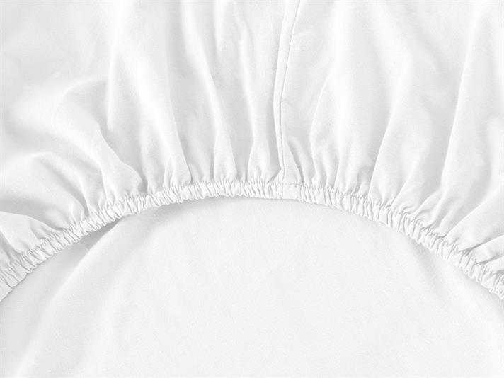 Nervure  Jacquard În Relief Super King Set Lenjerie De Pat 260x220 cm Alb