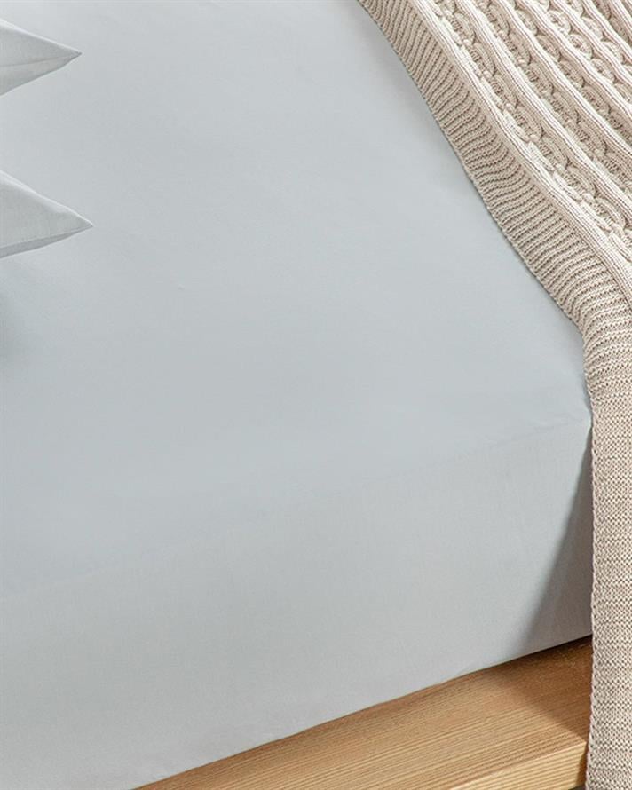 Novella Set De Cearșaf Cu Elastic Dublu, Bumbac Moale Premium, 160*200 Cm, Albastru İnchis