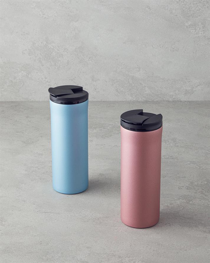 Good Mood Leonor Oțel Cană De Călătorie 400 ml Albastru