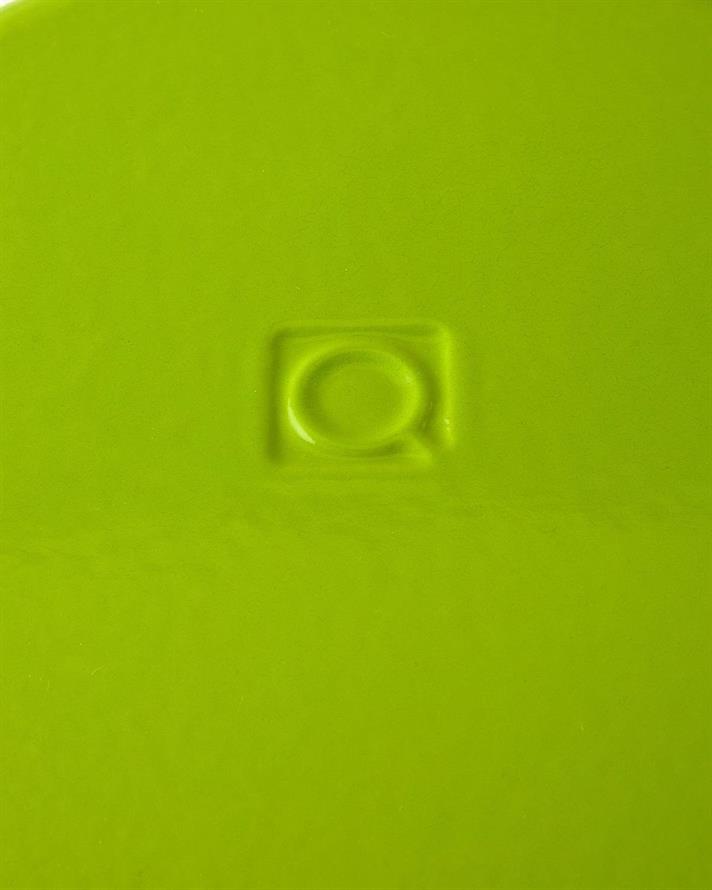 Oala cu capac, Hecha, fonta, 24 cm, verde