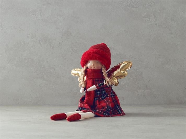 Angel Decorative Object Red