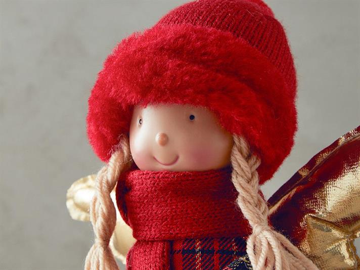 Angel Decorative Object Red