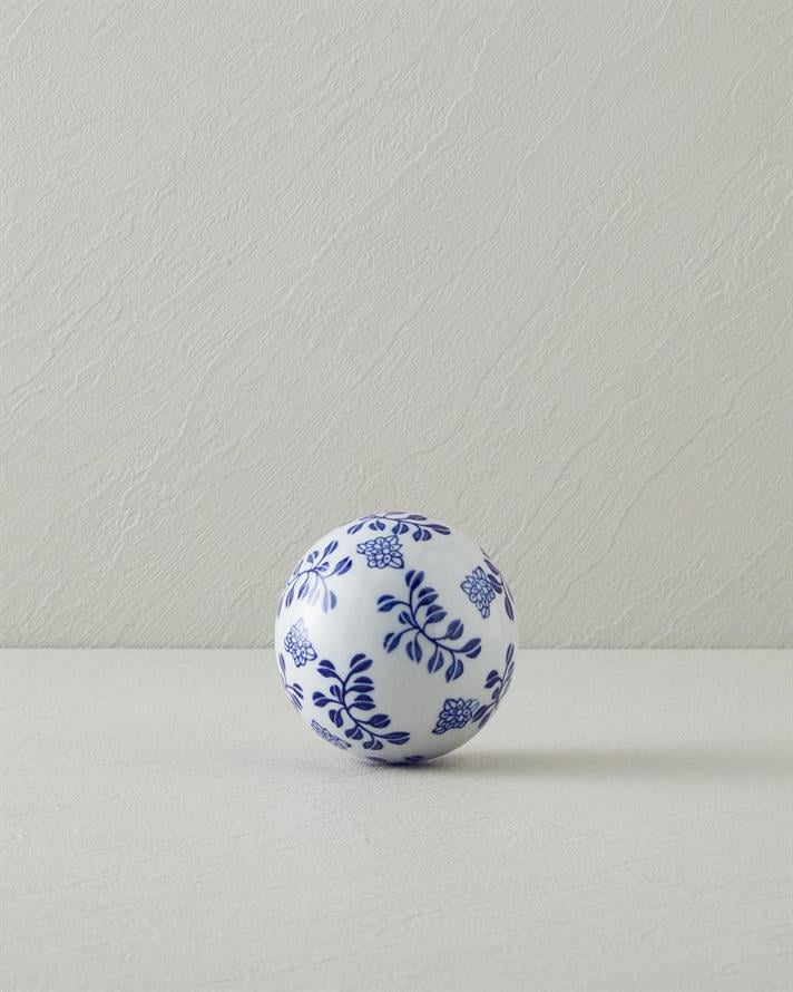 Celinda Porcelain Decorative Object 8 cm Blue-White