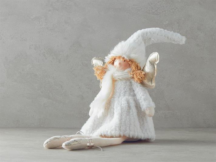 Girl Decorative Object 25x10x62 cm Powder