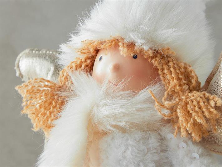 Girl Decorative Object 25x10x62 cm Powder