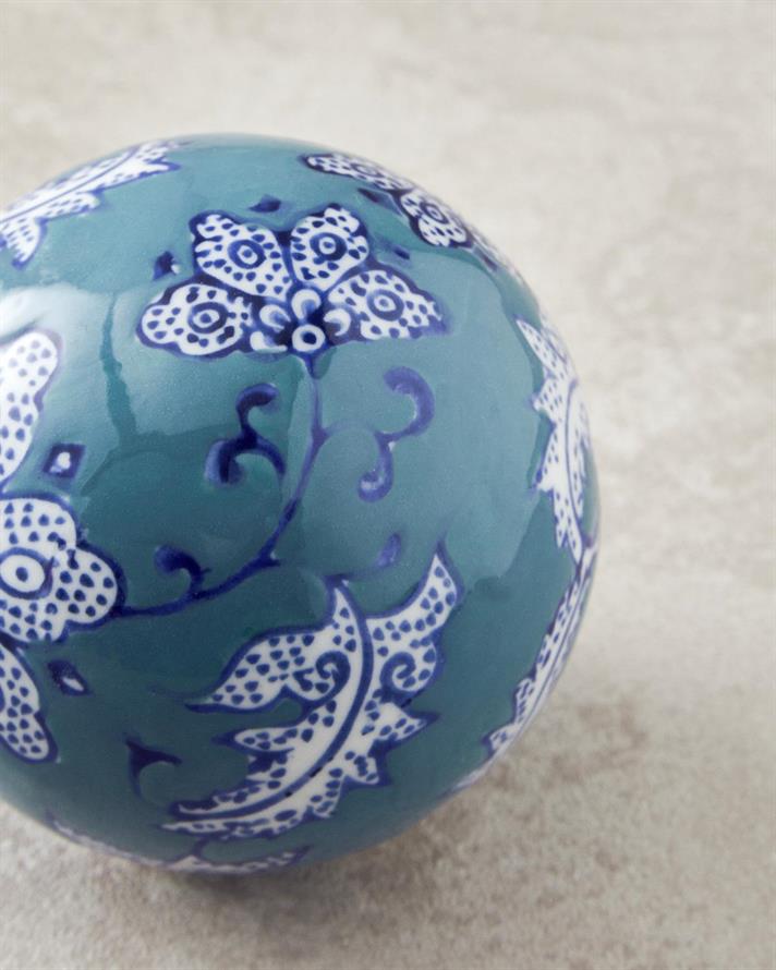 Obiect decorativ, Hera, ceramică, 8 cm, verde