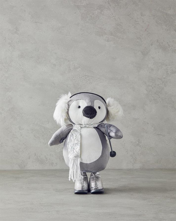 Penguin Decorative Object Gray