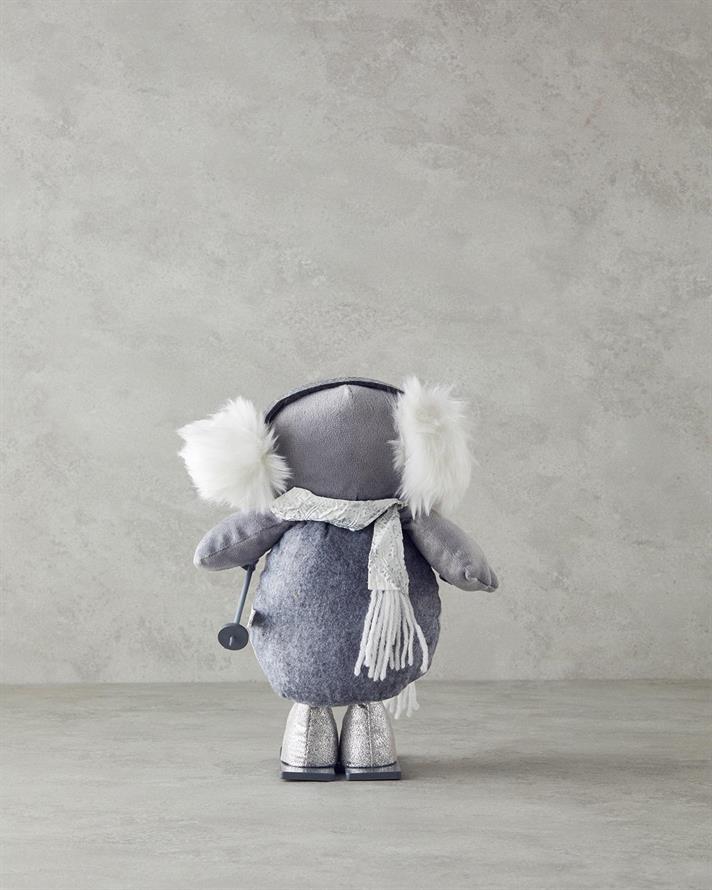 Penguin Decorative Object Gray