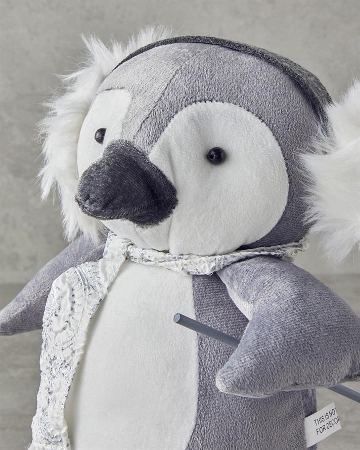 Penguin Decorative Object Gray