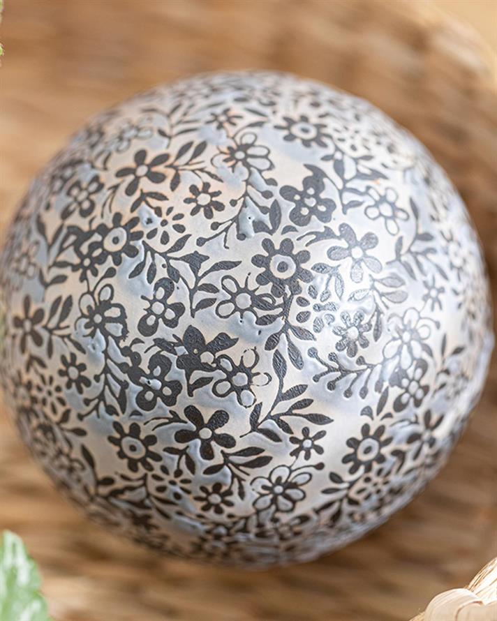 Obiect decorativ, Rivera, porțelan, 10 cm, negru