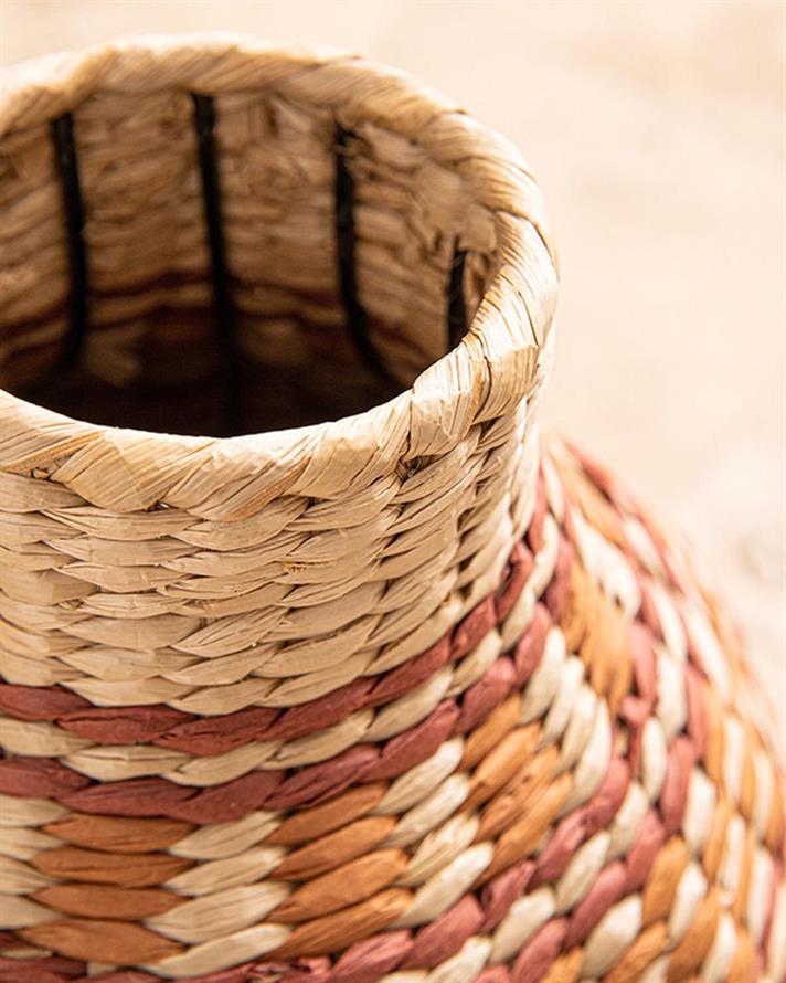 Shaba Straw Decorative Object 25x10x31 cm Multicolor